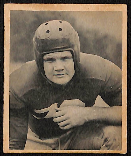 Lot of (12) 1948 Bowman Football Cards w. Paul Christman