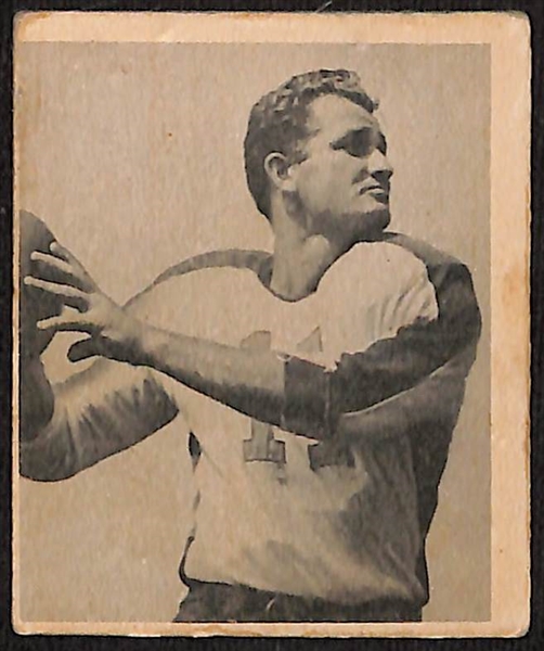 Lot of (12) 1948 Bowman Football Cards w. Jack Ferrante