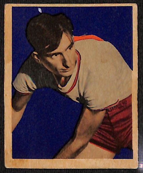 Lot of 1948 Bowman Basketball Cards w. (3) Player Cards & (4) Play Cards w. Ephraim Rocha