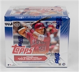 Factory Sealed 2023 Topps Update Series Baseball Hobby Jumbo Box w. 1 Autograph & 2 Relics