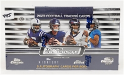 Factory Sealed 2023 Topps Composite Football Hobby Box w. 3 Autographs & CJ Stroud RC Potential