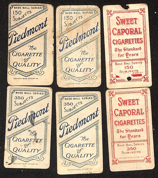 Lot of (13) T206 Tobacco Cards w. Buck Herzog