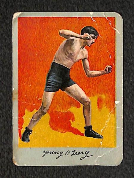 Lot of Approx (30) Assorted c. 1910s Misc Tobacco Cards Featuring Boxing, Athletes, Military Soldiers & Generals