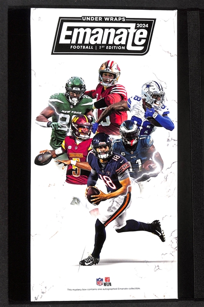 2024 Fanatics Emanate Under Wraps Football 1st Edition Jahmir Gibbs #/99