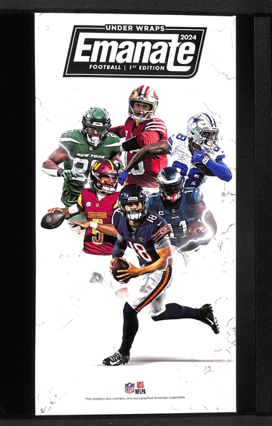 2024 Fanatics Emanate Under Wraps Football 1st Edition Kirk Cousins #/99