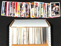 Lot of (300+) Signed Hockey Cards inc. (2) Brendan Shanahan, (2) Curtis Joseph, (2) Marty McSorley, + (JSA Auction Letter)