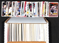 Lot of (350+) Signed Hockey Cards inc. (2) Brendan Shanahan, (4) Michel Goulet, Andy Moog, Rick Tocchet, Ray Whitney, +  (JSA Auction Letter)