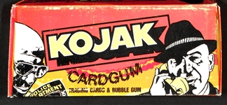 Kojak 1975 Monty Gum Unopened Wax Box - BBCE Wrapped