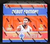 Factory Sealed 2023/24 Panini Phoenix Basketball International Hobby Box w. Wemby, Whitmore, Lively RC