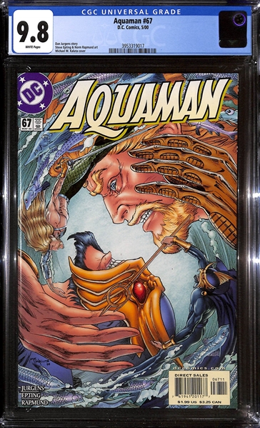 Aquaman #67, DC Comics 5/00 - CGC 9.8