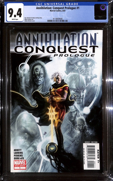 Annihilation: Conquest Prologue #1, Marvel Comic 8/07 - CGC 9.4