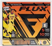 Factory Sealed 2022/23 Panini Flux Basketball Hobby Box (1 auto)
