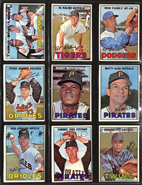 Lot of Approx (200) 1959-1968 Topps Baseball Cards (Mostly 1966) w. 1966 Willie Mays & 1966 Sandy Koufax