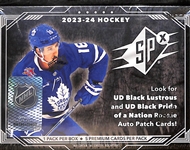 2023/24 Upper Deck SPx Hockey Hobby Box (1 auto) w. Bedard chase