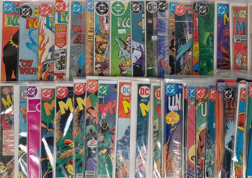 Lot of (50) DC Comics Comic Books w. Metal Men, Metamorpho, Catwoman, Warlord, and more.