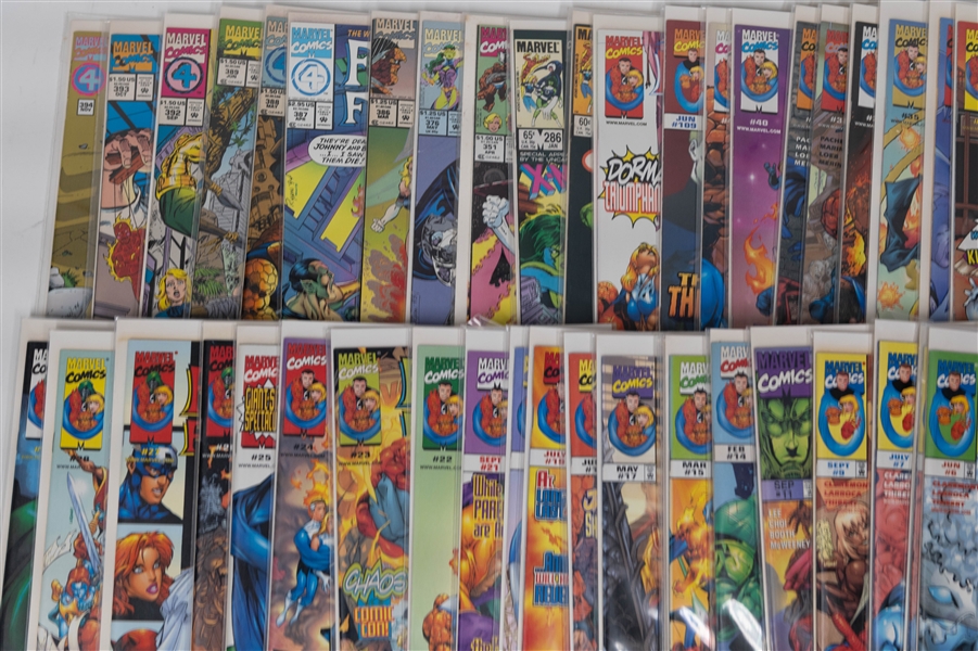 Lot of (50) Fantastic Four Comic Books