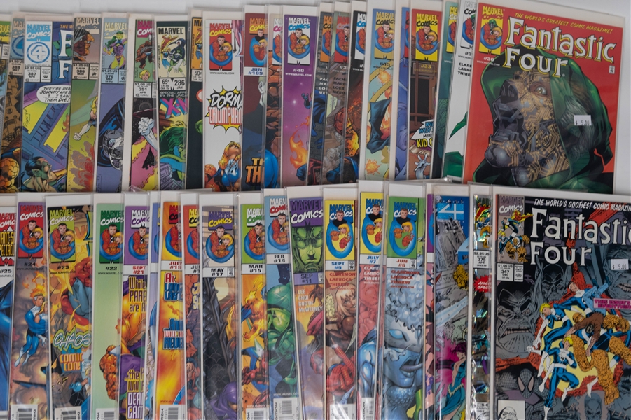Lot of (50) Fantastic Four Comic Books