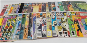Lot of (44) Comic Books w. Superman, Dreadstar, He-Man, and more