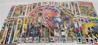 Lot of (59) Marvel Comic Books w. Sectaurs, Shogun Warriors, and Sgt. Fury