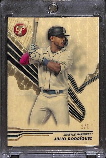 2024 Topps Pristine Julio Rodriguez Superfractor 1/1 