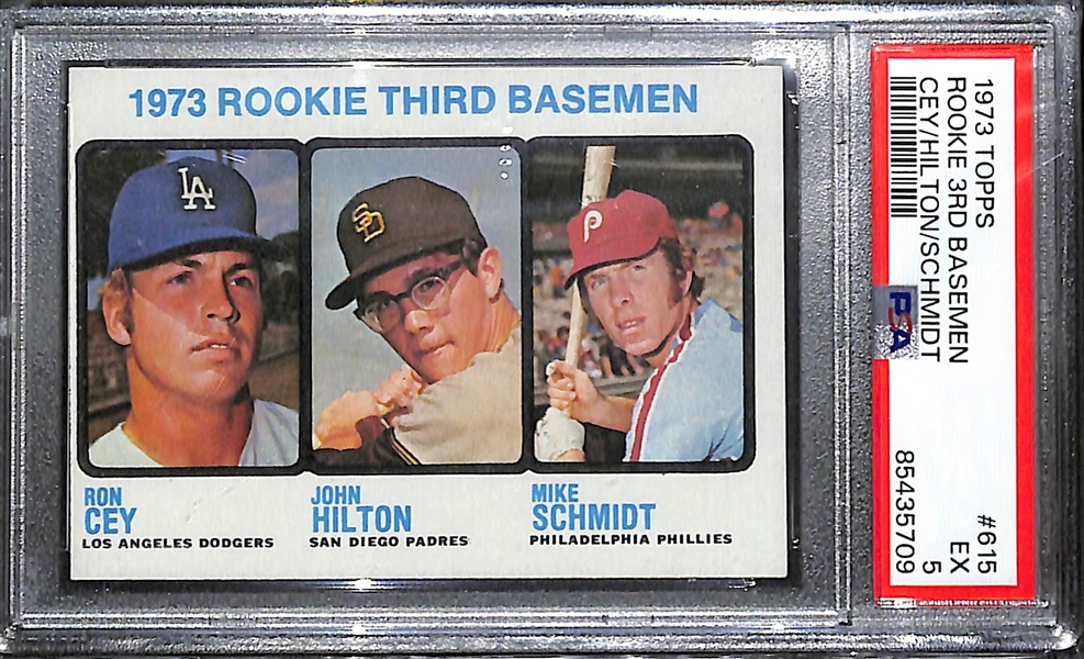 Complete 1973 Topps Baseball Card Set - All 660 Cards!  Includes Mike Schmidt RC (PSA 5)