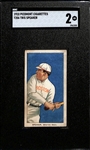 1910 T206 Piedmont Cigarettes Tris Speaker (HOFer - Portrait) Graded SGC 2