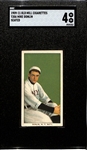 Low Population 1909-11 T206 Old Mill Cigarettes Mike Donlin (Seated - Famous Player & Actor) Graded SGC 4 (Only 18 Graded by PSA and SGC Combined, Only 3 Graded Higher)