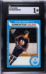 1979 Topps Wayne Gretzky Rookie Card #18 SGC 1
