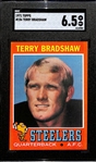 1971 Topps Terry Bradshaw (HOF) Rookie Card #156 Graded 6.5