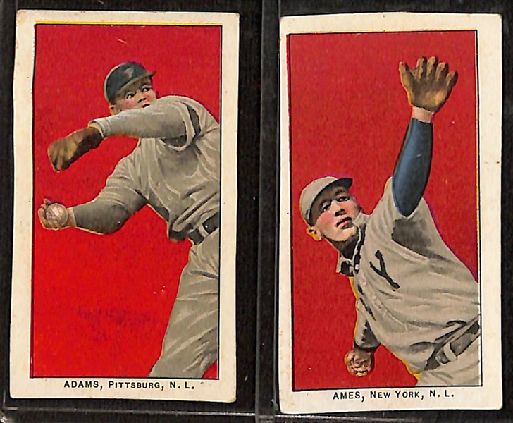 Lot of (9) 1910 E96 Philadelphia Caramel Cards w. George Gibson