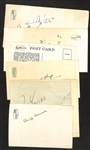 Vintage Actor Autographs w. Philip Merivale (d. 1946), Paul Lukas (d. 1971), Alexander DArcy (1996), Henry Daniell (d. 1963), John Howard (d. 1995), & Preston Foster (d. 1970) - JSA Auction Letter