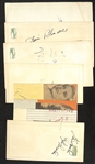 Vintage Actress Autographs w. Phyllis Brooks, Diana Barrymore, Lois Hall, Dorothy McGuire, Jean Heather, Fay McKenzie, Gloria Blondell, & Ruth Warrick - JSA Auction Letter