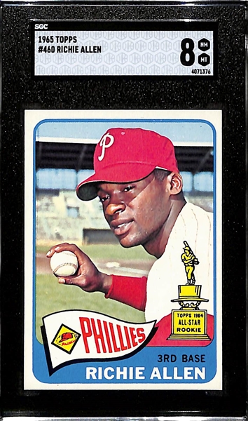 1965 Topps Richie Allen #460 Graded SGC 8