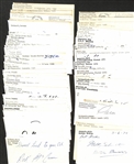 (175+) Signed Hockey Index Cards w. Milt Schmidt, Serge Savard, Brendan Shanahan, and More (JSA Auction Letter)