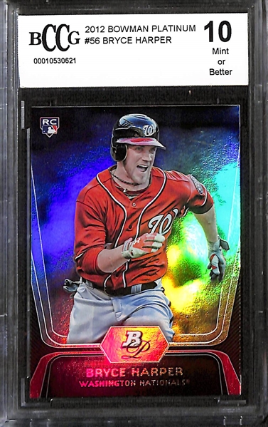 Lot of (7) Bryce Harper Graded Rookie Cards