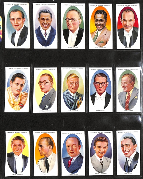 Lot of (5) 1929-1947 Cigarette & Candy Cards Non-Sport Sets - Film Stars Themed
