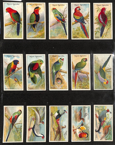 Lot of (6) 1909-1939 Cigarette Card Non-Sport Sets - Animals & Dogs