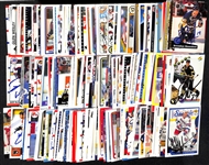 Lot of (240) Signed Hockey Cards w. HOFer Brendan Shanahan (JSA Auction Letter)