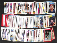 Lot of (250+) Signed Hockey Cards w. Brett Hull, Joe Sakic, Brendan Shanahan, & Adam Oats (JSA Auction Letter)