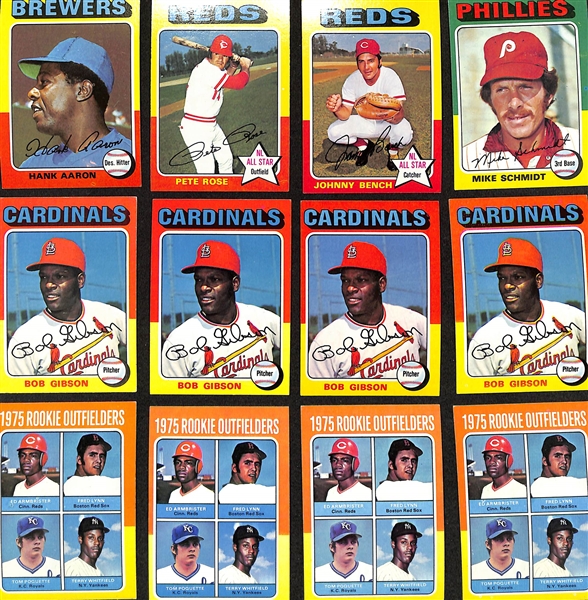 Lot of (4000+) Assorted 1974-1983 Topps Baseball Cards w. 1974 Winfield RC, (3) 1976 Nolan Ryan, +