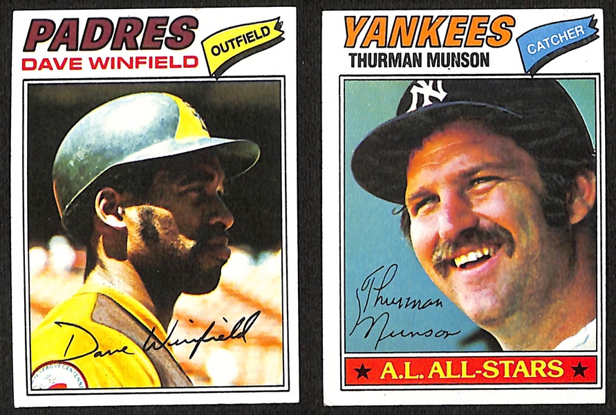 Lot of (4000+) Assorted 1974-1983 Topps Baseball Cards w. 1974 Winfield RC, (3) 1976 Nolan Ryan, +