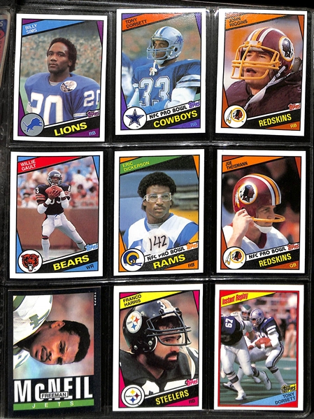 Lot of (8) 1979-1999 Graded Baseball & Football w. 1982 Fleer Ripken PSA 5 & 1984 Topps Dan Marino SGC 8 & (5) 1948 Bowman Football Cards