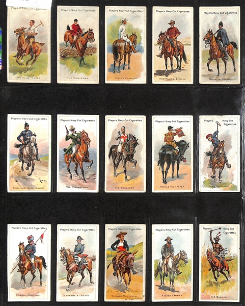 Lot of (5) 1905-1927 Cigarette Card Non-Sport Sets - World Figures