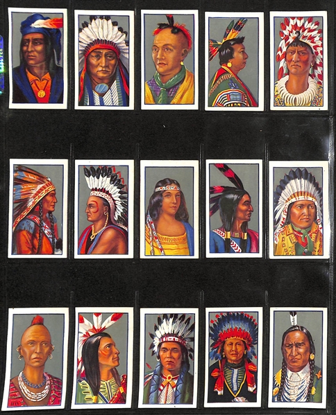 Lot of (5) 1905-1927 Cigarette Card Non-Sport Sets - World Figures