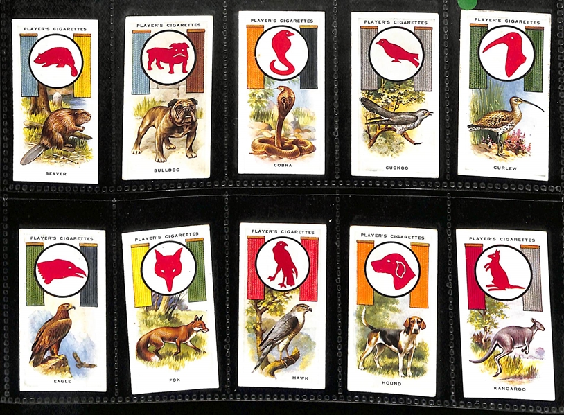  Lot of (5) 1924-1939 Cigarette Card Non-Sport Sets - Boy Scouts, First Aid, Instruments & Household/Garden Hints