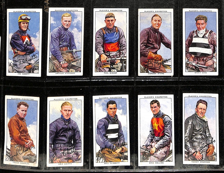 Lot of (6) 1914-1937 Cigarette Card Non-Sport Sets - Sports Themes