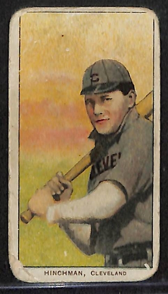 Vintage Cleveland Indians Lot - (22) Cleveland Indians 6x 8.75 Team Issued B/W Photos w. Bob Feller/Early Wynn & 1909-11 T206 Bill Hinchman Cleveland Card (Piedmont Back), More
