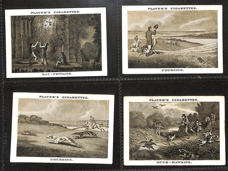 Lot of (6) 1916-1938 Cigarette Card Non-Sport Sets - Pictureques & Caricatures