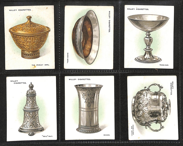 Lot of (6) 1923-1938 Cigarette Card Non-Sport Sets - Furniture, Household & Garden Hints
