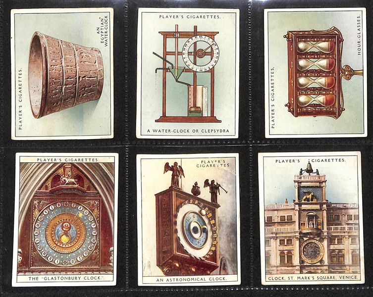 Lot of (6) 1923-1938 Cigarette Card Non-Sport Sets - Furniture, Household & Garden Hints